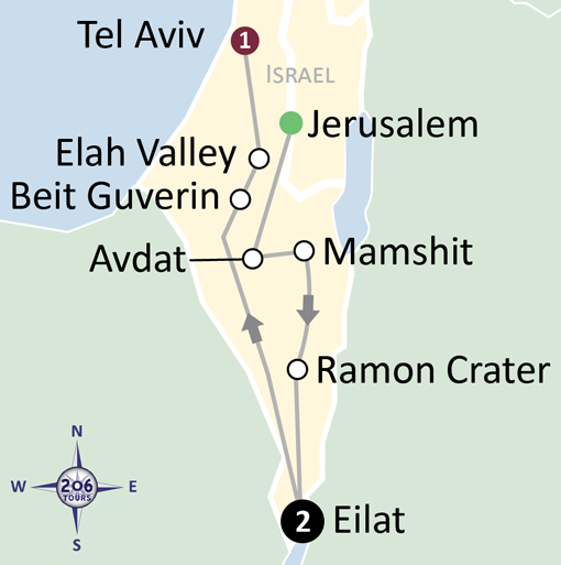 pilgrimage map